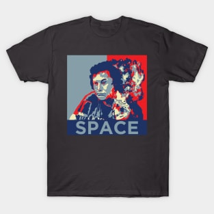 Elon Musk - Space poster T-Shirt
